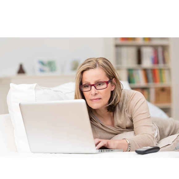 2 Pairs Unisex Blue Light Blocking Reading Glasses - Picture 3 of 12